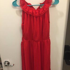 Emelee red dress sz s